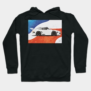 Scenic - German Cup Racer -  White Hoodie